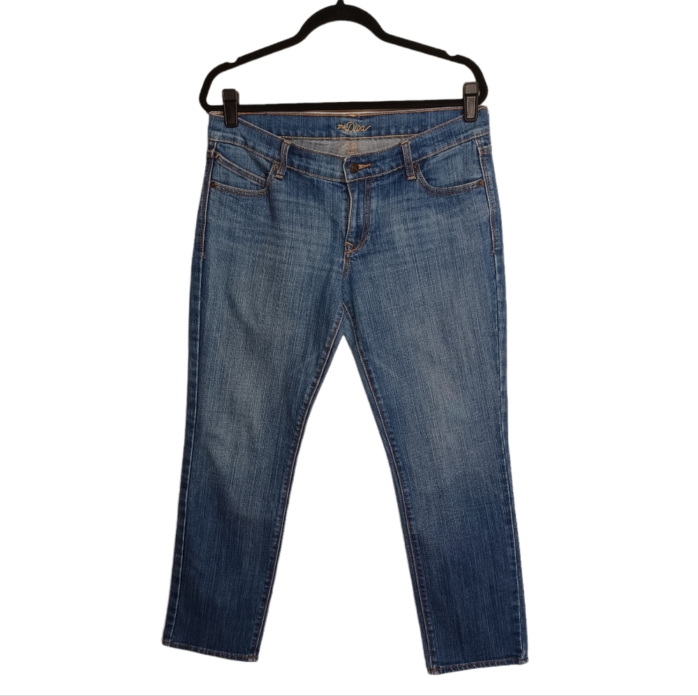 OLD NAVY The Diva Medium Blue Jeans 10 Short